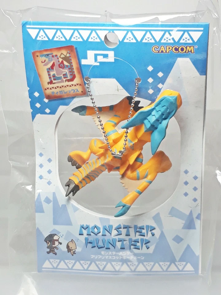 Tigrex Monster Hunter Bobblehead Figure Mascot Keychain CAPCOM FURIFURI 1.25"H - Image 3 of 4