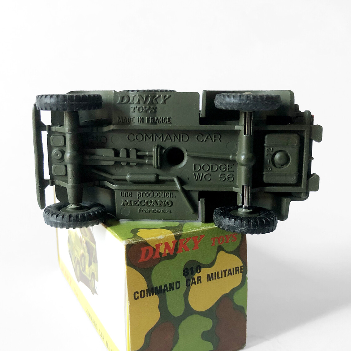 ミニカー DINKY No.810 COMMAND CAR MILITAIRE French Dinky 810 Command Car Virtually Mint/Nice box – JK