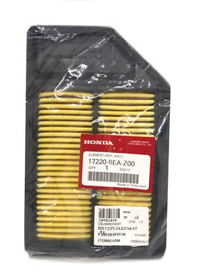 Genuine Parts Air Filter HONDA 17220-REA-Z00 FOR City ZX
