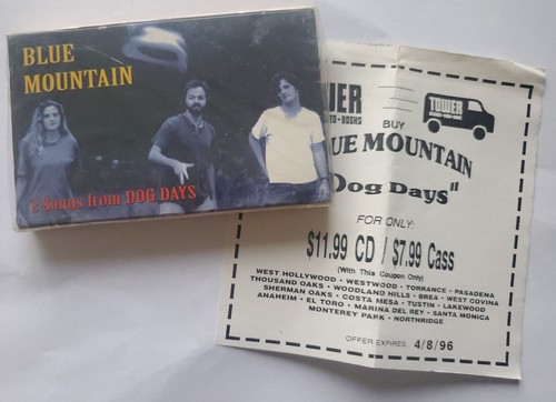 Blue Mountain – 2 Songs From Dog Days PROMO cassette 1996 US sampler