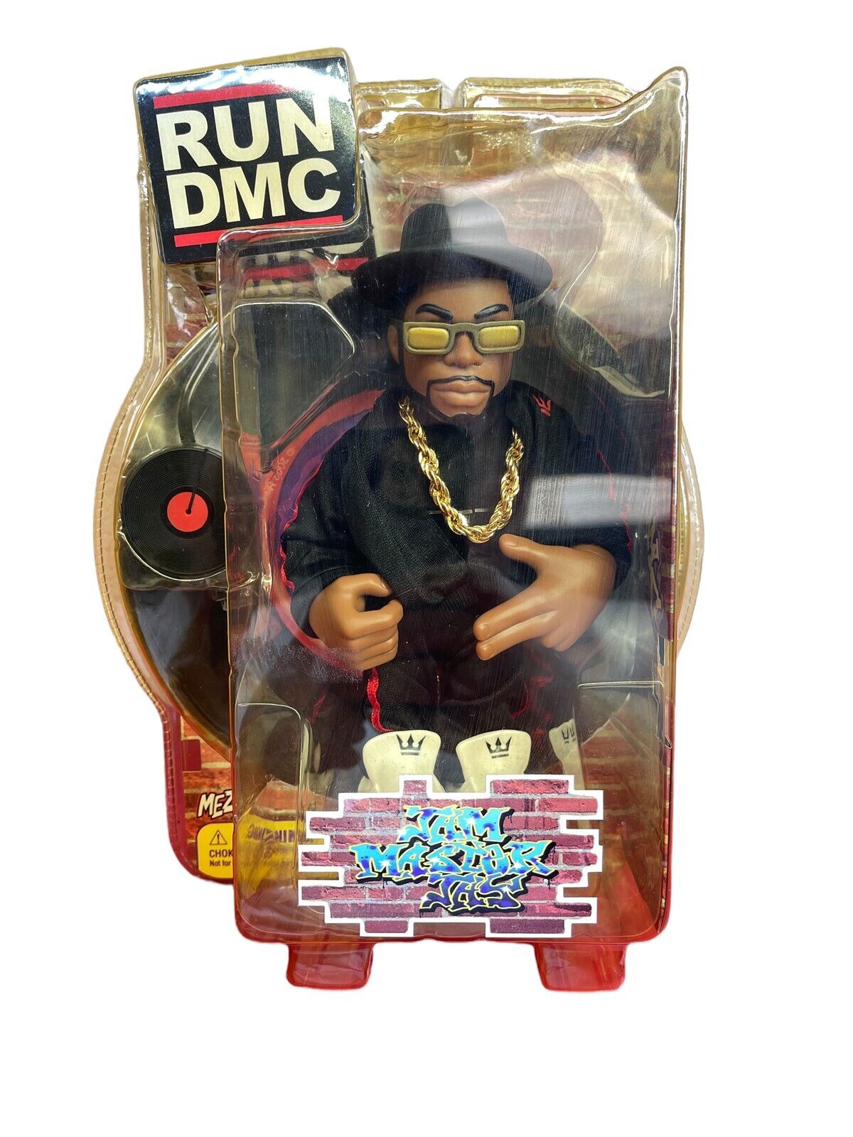 RUN DMC x MEZCO Collectable Action Figure Jam Master Jay RARE RAP