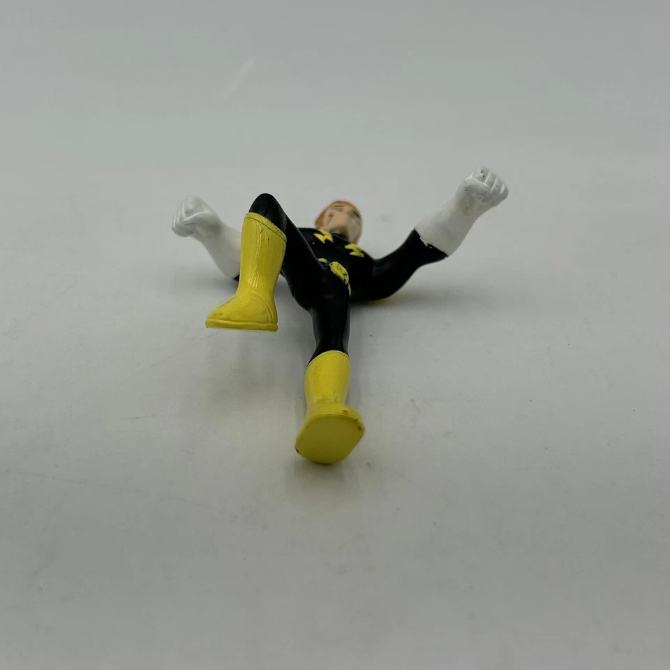 Figura PVC McDonalds Happy Meal Toy 2007 Legion Of Super Heroes Lightning Lad 3" Foto 3 de 4