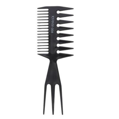 3 Wege Große Zähne Entwirrkamm Breite Zähne Pick Haarkamm Haarstylingkamm