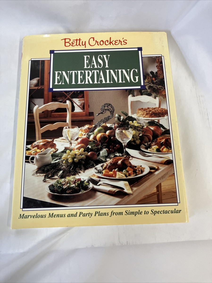 洋書 Betty Crocker Easy Entertaining Vtg 1992 Betty Crocker's Easy Entertaining by Betty Crocker
