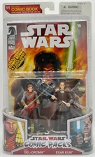 2009 Star Wars Legacy ULIC QEL-DROMA & EXAR KUN 3.75 Figure 2-Pk DEAD SOLID MINT