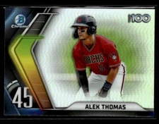 Alek Thomas 2022 Bowman #BTP-45 Bowman Scouts' Top 100 Arizona Diamondbacks