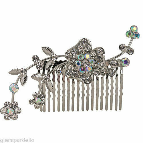 Kirks Folly flower fancy hair bridal special occasion comb S6967C1W eBay