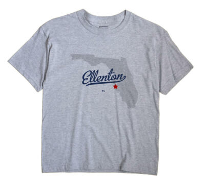 Ellenton Florida FL T-Shirt MAP