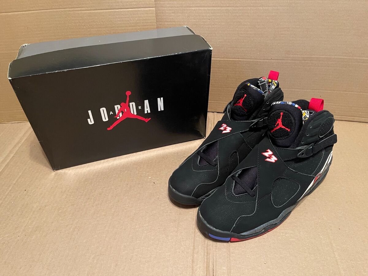 靴 NIKE AIR JORDAN 8 RETRO PLAYOFF Nike Air Jordan Retro 8 PLAYOFFS 2023 Black True Red 305381