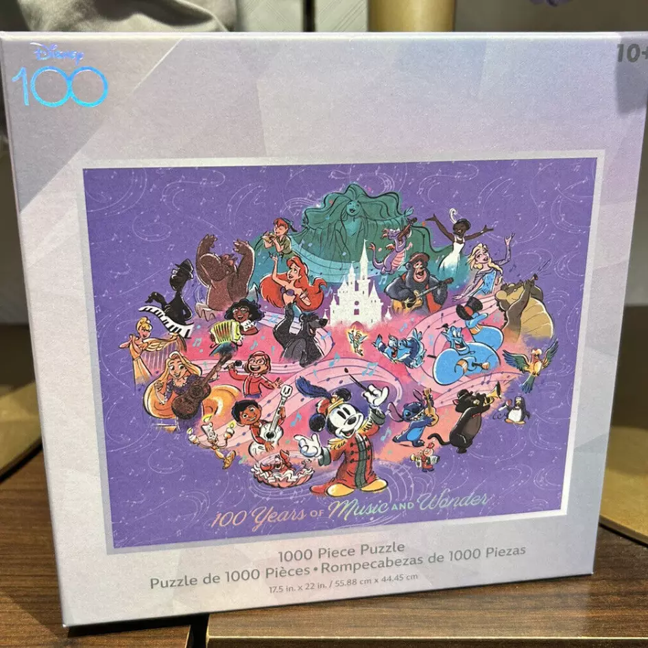 cantidad Portero suspensión 2023 Disney Parks 100 Years Wonder &amp; Music Mickey Mouse 1000 Piece  Jigsaw Puzzle | eBay