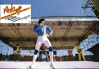 Aushangfoto ROCKS OFF ROLLING STONES US-TOUR `81 Mick Jagger Keith Richards #9