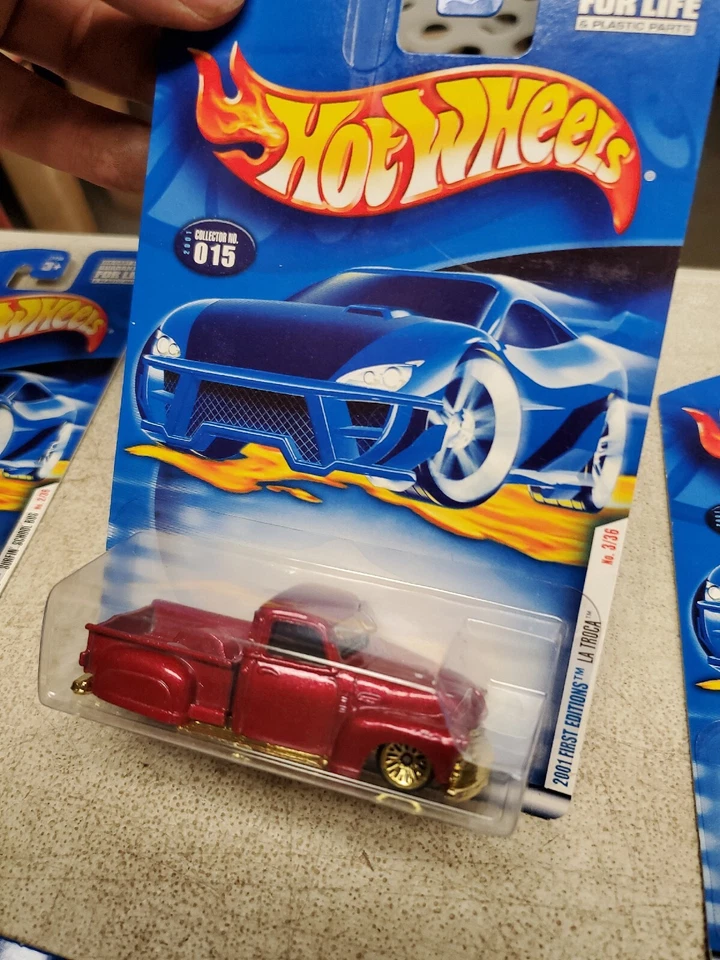 Hot Wheels 2001 primeras ediciones 1 3 4 Cadillac LMP LA Truca Sooo rápido (m22) Foto 3 de 4