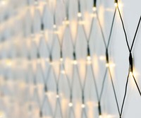 Led Lichternetz 3X3M Warmweiß - Kabel Transparent - Netz Beleuchtung Innen AußEn