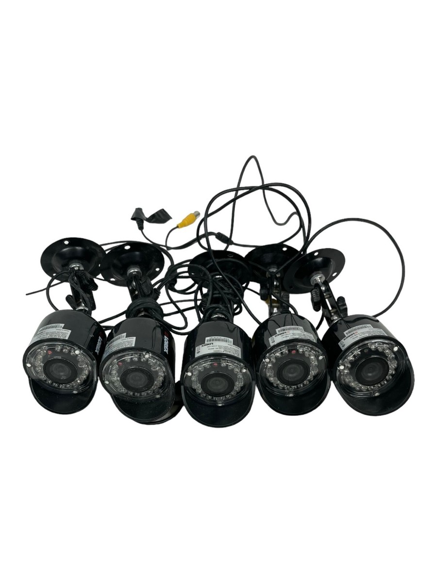 Lot of Lorex MC7662 SR+ AIS COLOR IR Security Cameras