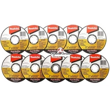 Makita 10 Pack B-46165-25 5" x.032" x 7/8" Ultra Thin Cut-Off Wheel Grinder Disc