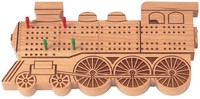 Train Shaped Cribbage Board - Made In Usa on sale Train Shaped Cribbage Board - Made In Usa on sale