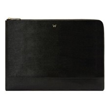 WOLF 1834 W Laptop Sleeve Black 774602 with Card Slots