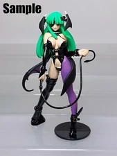 SR Vampire Savior Darkstalkers Eye patch Morrigan Figure Yujin 2003 C06 4.8in