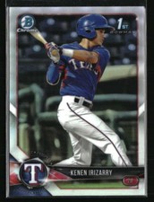 Kenen Irizarry 2018 Bowman Chrome Draft Prospect Refractor RC #BDC-140