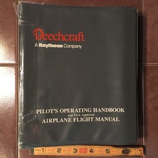 Beechcraft Pressurized Baron  58P POH, sn TJ-46, TJ-55, TJ-83, TJ-85 thru TJ-168