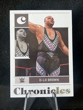2022 WWE Panini Chronicles D-Lo Brown #15