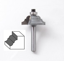 Profilfräser R 4,1 mm Ø 28,6 mm Schaft 6 mm Profilmesserkopf Holzfräser Fräse HM