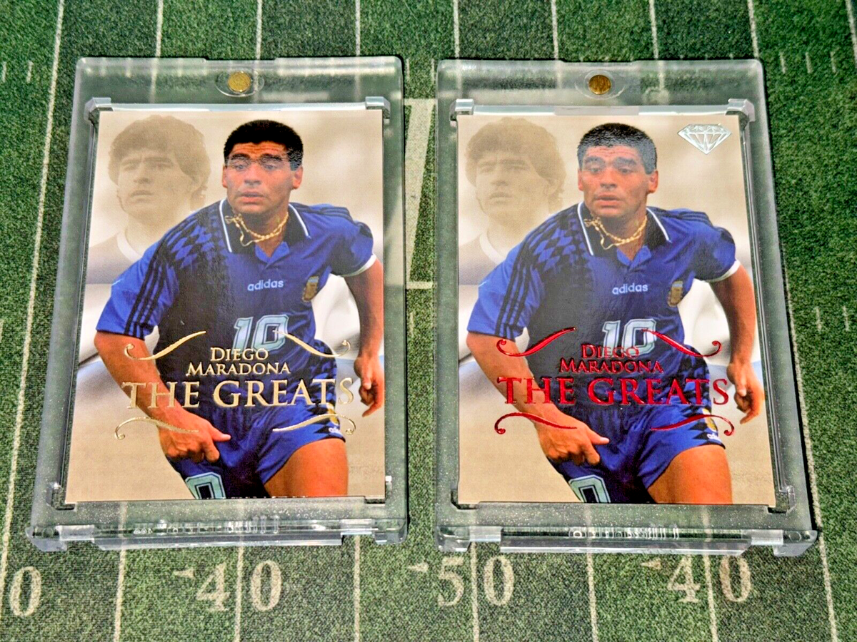 2011 Futera Unique World Football Diego Maradona The Greats LOT