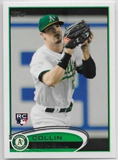 2012 Topps #502 Collin Cowgill RC Oakland Athletics A's