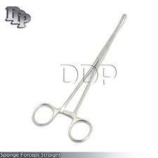 New O.R GRADE BODY PIERCING Forceps Kit Hemostat SPONGE CLAMP 7" STRAIGHT