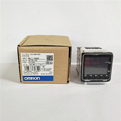 1PC New OMRON E5CC-QX2ASM-802 Temperature Controller 100-240VAC In Box 1PC New OMRON E5CC-QX2ASM-802 Temperature Controller 100-240VAC In Box