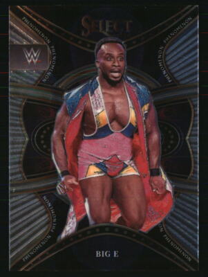 Big E 2022 Panini Select WWE #8 WRESTLING Card