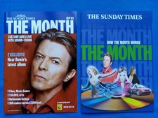David Bowie  - The month 2003 - The Sunday Times