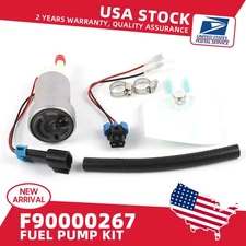For Walbro 450LPH High Performance Fuel Pump +Kit F90000267 E85 NEW TIA485-2