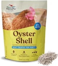 Manna Pro Crushed Oyster Shell, 5 lb, Chicken Supplement