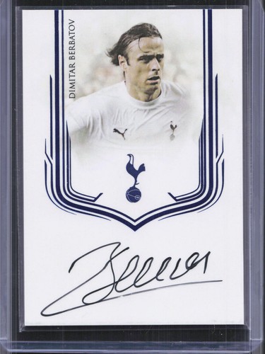 2024-25 Futera FX Tottenham #THDNA01 Dimitar Berbatov Auto #01/05