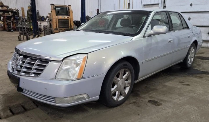 Cadillac DTS 2006 2007 retractor de cinturón de seguridad delantero izquierdo gris OEM Foto 4 de 4