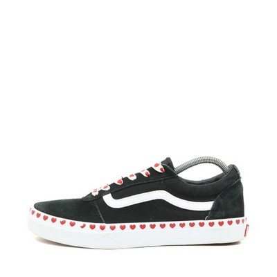 VANS Damen Old Skool Hearts Schuh Schwarz/Weiß/Rot Muster Sneaker EU 37