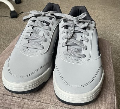 PUMA C-Skate Fresh Cast Iron/Black/White Leather Lace Up Sneaker Men Low Top