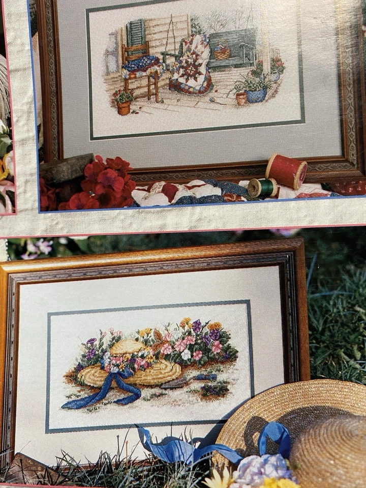 Lot 2 Vintage Cross Stitch Booklets, 29 Projects At Home Vaughan, Old Country - Image 4 of 4