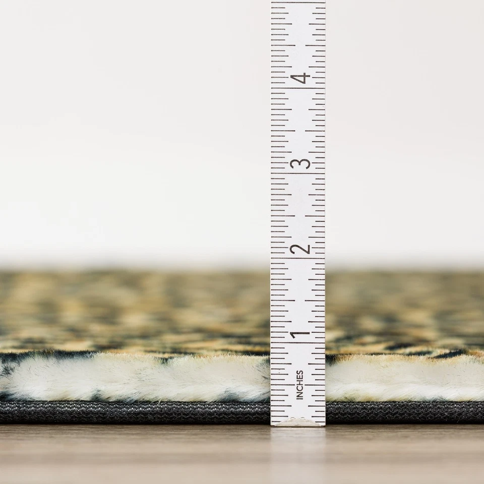 Alfombra de área de animales degradados manchados vintage dorada Dalyn 5x7 AK2 - abril 5' x 7' 6" Foto 2 de 2