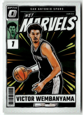 2024-25 Donruss Optic NBA No. 2 Victor Wembanyama Net Marvels