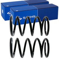 2X Sachs Fahrwerksfedern Hinten Passend FÜR Toyota Rav Links+Rechts