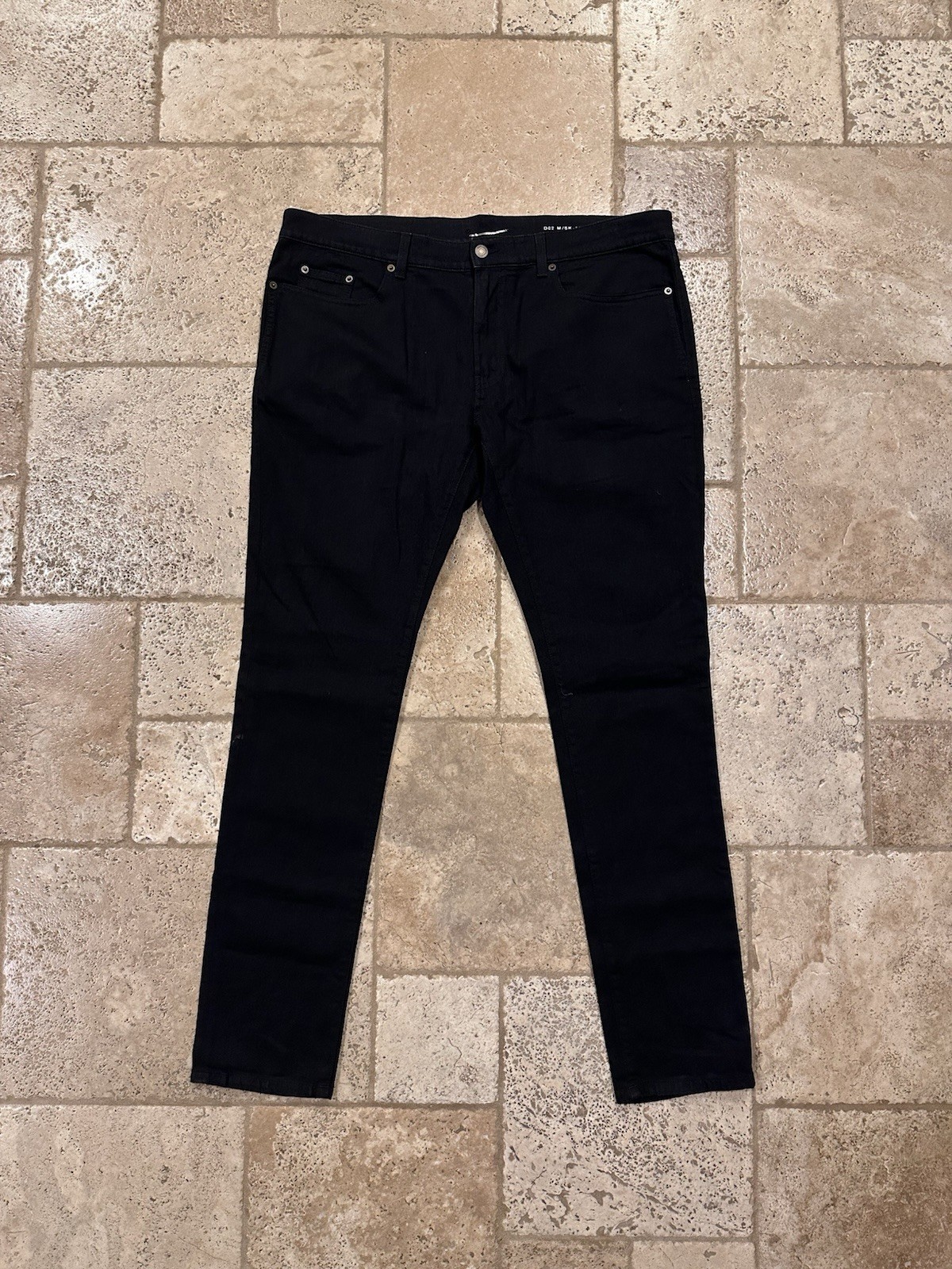 Saint Laurent Paris Anthony Vaccarello D02 2021 Denim Nero
