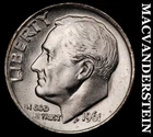 1961 Roosevelt Dime- Silver- Choice Gem Brilliant Uncirculated Luster #J1031