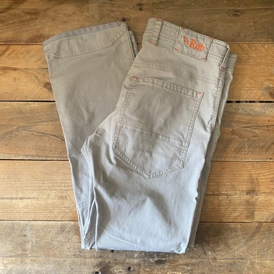 Rab Grit Pant - Utility Hiking - Baumwollmischung Canvas - Grau - 32W 