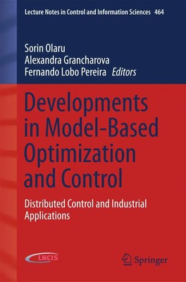 Sorin Olaru (u. a.) | Developments in Model-Based Optimization and Control
