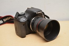 Canon EOS Rebel T3i DSLR w/ 85mm f1.8 Lens FD-EF Adapter Canon Speedlight 430EXI