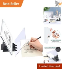 Optical Drawing Board Plastic 9.8x7 Inch Tracing Sketch Tool Painting