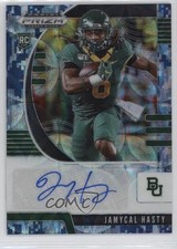2020 Panini Prizm Draft Picks Rookies Camo 4/25 Jamycal Hasty #243 Auto 0z3d