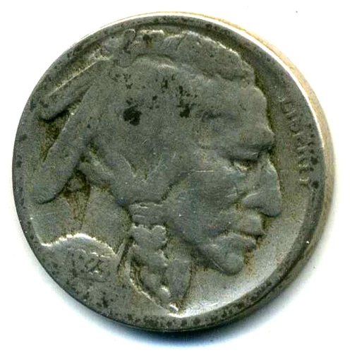 1923 S Buffalo Nickel American U.S 5 CENT US Nice Old America Coin usa 1 #6381